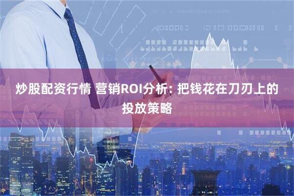 炒股配资行情 营销ROI分析: 把钱花在刀刃上的投放策略
