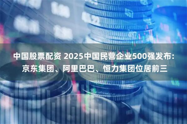 中国股票配资 2025中国民营企业500强发布: 京东集团、阿里巴巴、恒力集团位居前三
