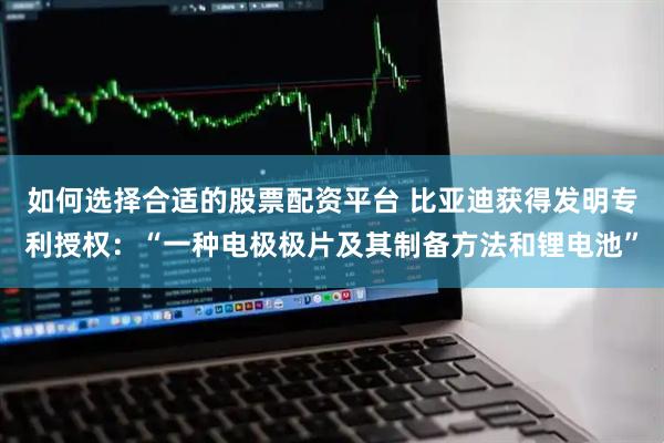 如何选择合适的股票配资平台 比亚迪获得发明专利授权：“一种电极极片及其制备方法和锂电池”